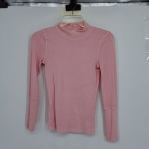 Free People Xs Intimatley Pink Crew Neck Sweater
